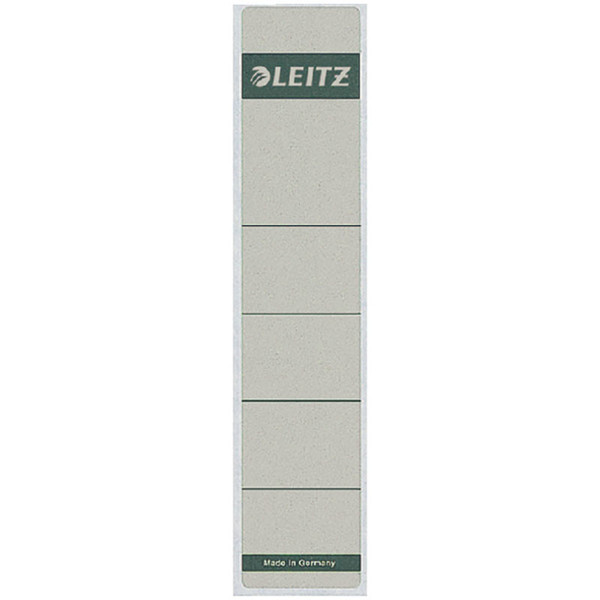 ordnerrug Leitz 1643 zelfklevend 38x190mm 10stuks wit