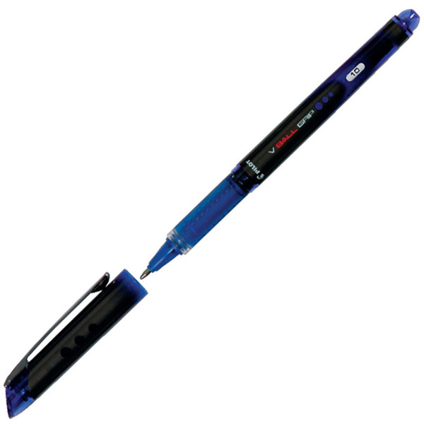 rollerpen Pilot V-ball grip VB-10 0.6mm blauw