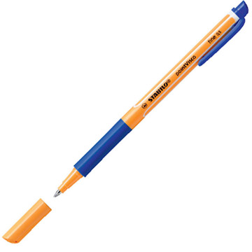 rollerpen Stabilo Pointvisco 0.5mm blauw