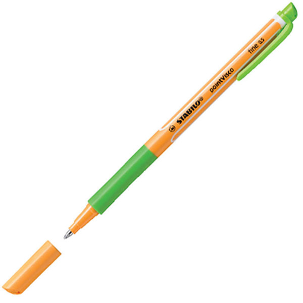 rollerpen Stabilo Pointvisco 0.5mm lichtgroen