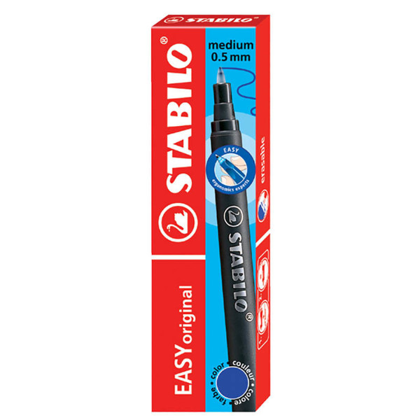 rollerpenvulling Stabilo 3stuks M rood  0.5mm