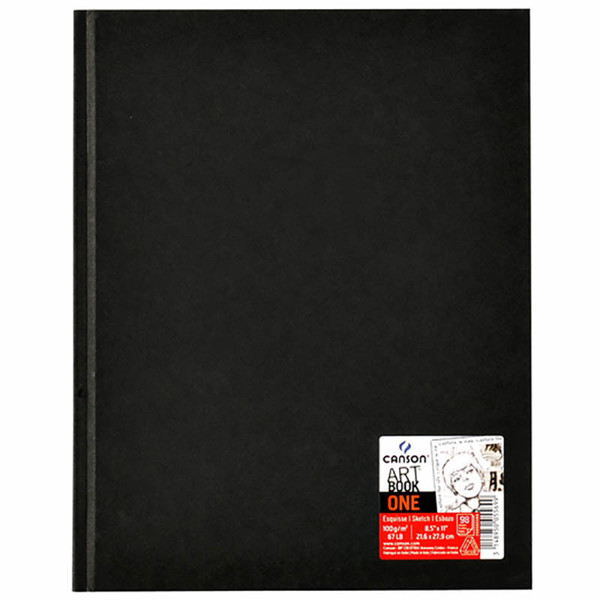 schetsboek Canson Artbook ONE  216x279mm 100gr 100vel