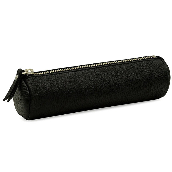 20S Round Pencil Case Black