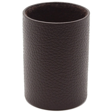 20S Pen Holder Cup Dark Brown