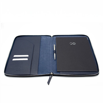 20S Clipboard Zip Around Navy