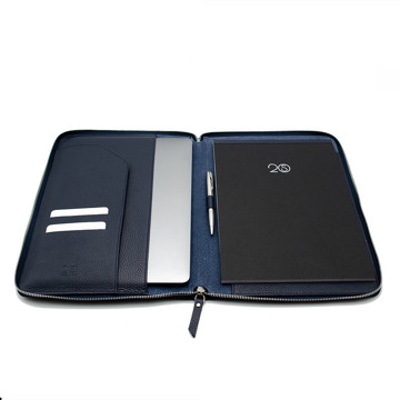 20S Clipboard Zip Around Navy