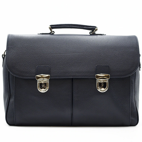 20S Briefcase Double Pocket Navy