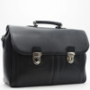 20S Briefcase Double Pocket Black