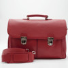 20S Briefcase Double Pocket Red