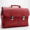 20S Briefcase Double Pocket Red