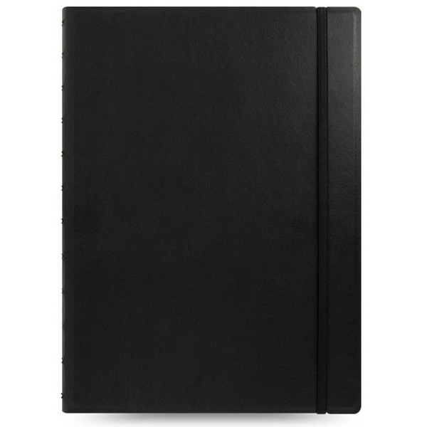 notitieboek Filofax Notebook A4 Classic Bright Black