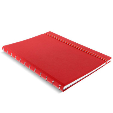 notitieboek Filofax Notebook A4 Classic Bright Red