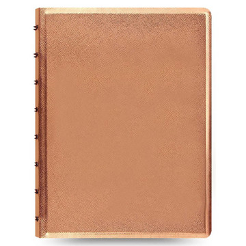 notitieboek Filofax Notebook A5 Saffiano Rose Gold