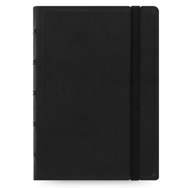 notitieboek Filofax Notebook pocket Classic Bright Black