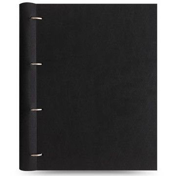 notitieboek Filofax Clipbook A4 Classic Bright black