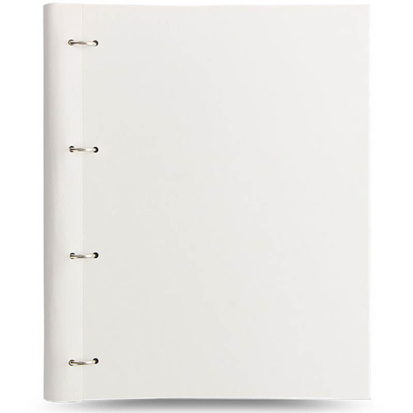 notitieboek Filofax Clipbook A4 Classic Bright white