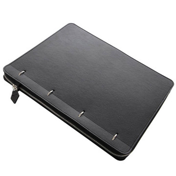 notitieboek Filofax Clipbook A4 Classic Monochrome black + rits