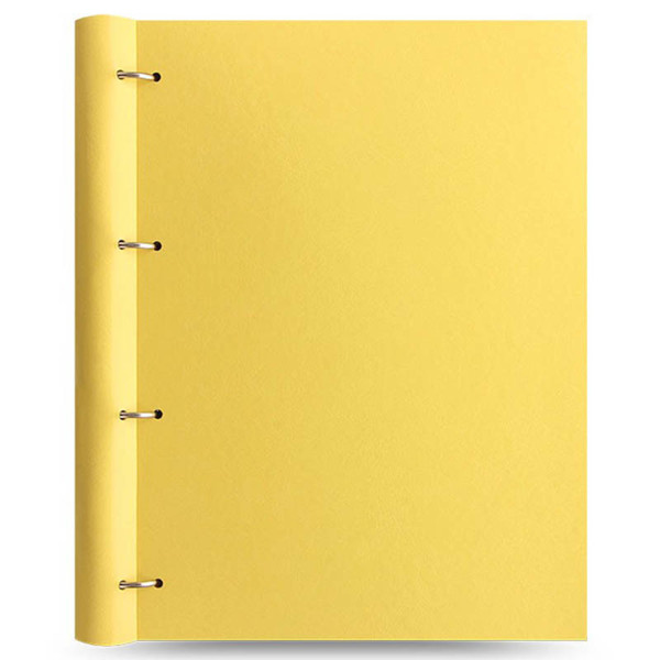 notitieboek Filofax Clipbook A4 Classic Pastel Lemon