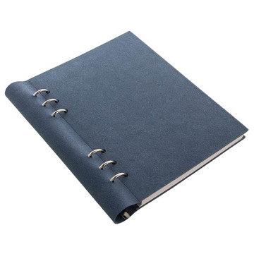 notitieboek Filofax Clipbook A5 Architexture blue suede