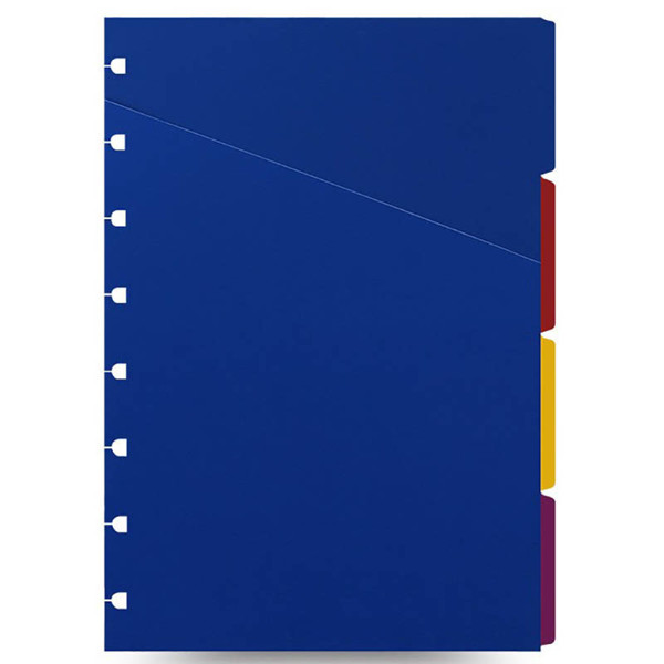 notitieboek Filofax Notebook A5  interieur 4-tabs bright coloured