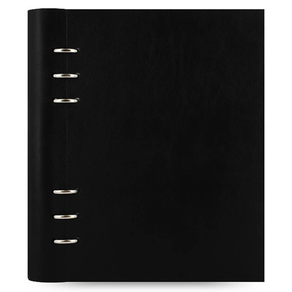 notitieboek Filofax Clipbook A5 Classic Bright Black