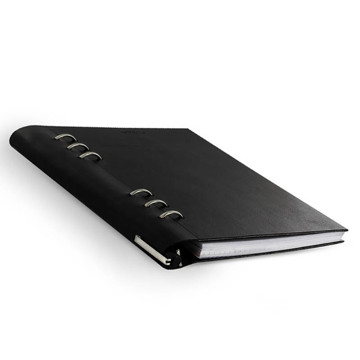 notitieboek Filofax Clipbook A5 Classic Bright Black