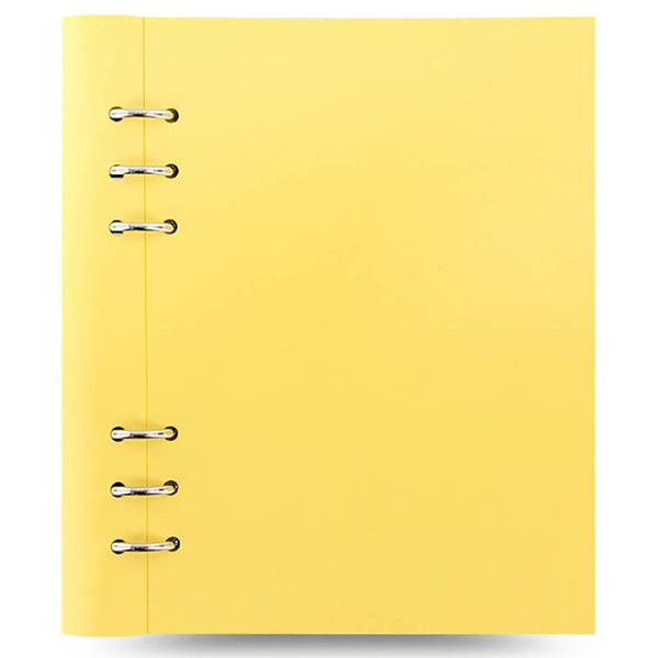 notitieboek Filofax Clipbook A5 Classic Pastel Lemon