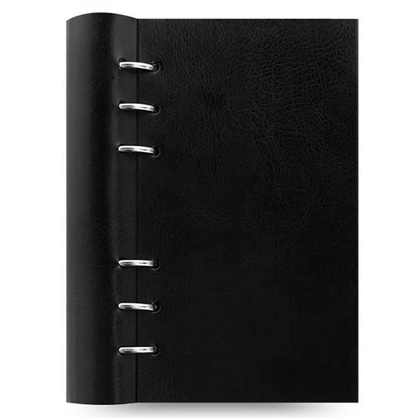 notitieboek Filofax Clipbook Personal Classic Bright Black