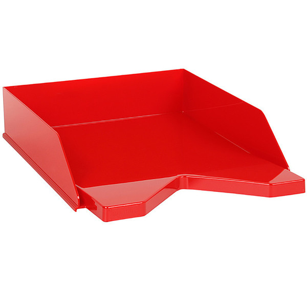 brievenbak Quantore A4 - rood - 100% gerecycled