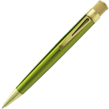 Retro 51 Tornado Brass Classic Lacquer Kiwi 