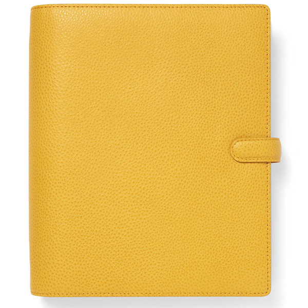 Filofax A5  Finsbury Mustard