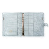 Filofax A5  Classic Croc Silver Mist