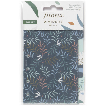 Filofax Clipbook Pocket  interieur index Botanical