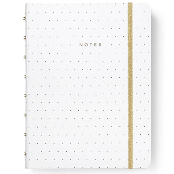 Filofax Notebook A5 Moonlight White