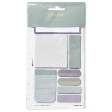 Filofax Sticky Note Set Multifix Norfolk