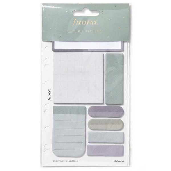 Filofax Sticky Note Set Multifix Norfolk