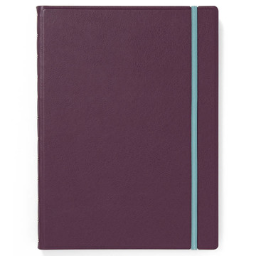 Filofax Notebook A4 Neutrals Plum