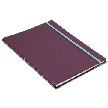 Filofax Notebook A4 Neutrals Plum