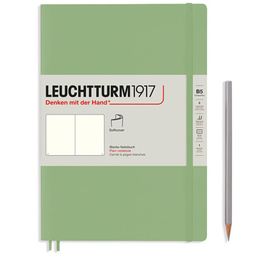 LEUCHTTURM1917 Composition B5 Softcover notitieboek Sage blanco