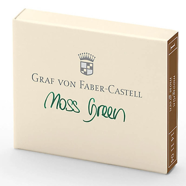 Graf von Faber-Castell inktpatronen Moss Green