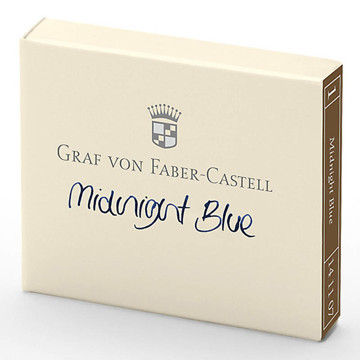 Graf von Faber-Castell inktpatronen Midnight Blue