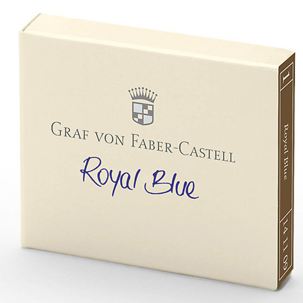 Graf von Faber-Castell inktpatronen Royal Blue