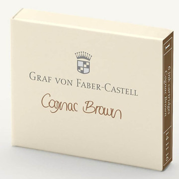 Graf von Faber-Castell inktpatronen Cognac Brown