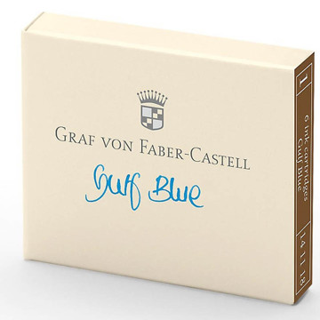 Graf von Faber-Castell inktpatronen Gulf Blue