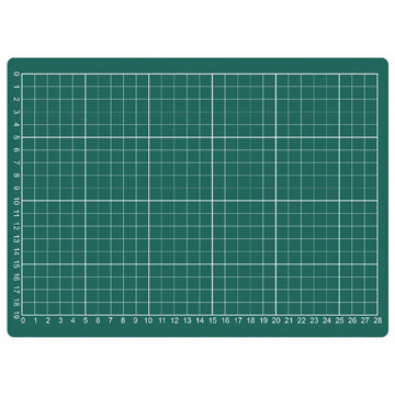 snijmat Rillstab 220x300mm A4 3-laags groen