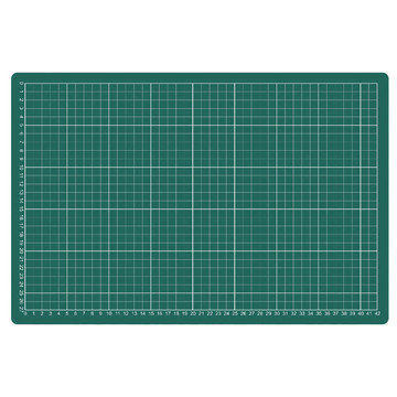 snijmat Rillstab 220x300mm A4 3-laags groen