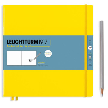 LEUCHTTURM1917 Sketchbook Square 225x225mm Lemon