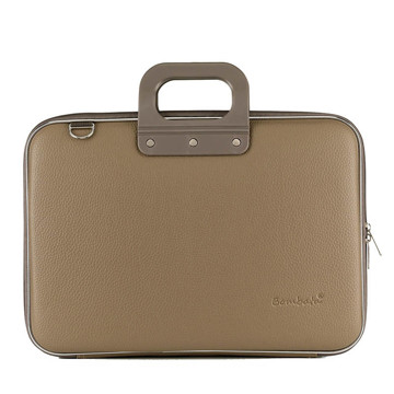 Bombata Classic laptoptas 15.6'' - taupe