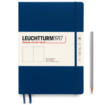 LEUCHTTURM1917 Composition B5 notitieboek Navy blanco