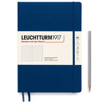 LEUCHTTURM1917 Composition B5 notitieboek Navy dotted